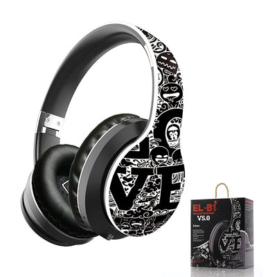 GraffitiBeat: Wireless Over-Ear Bluetooth Headphones