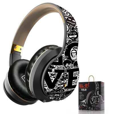 GraffitiBeat: Wireless Over-Ear Bluetooth Headphones