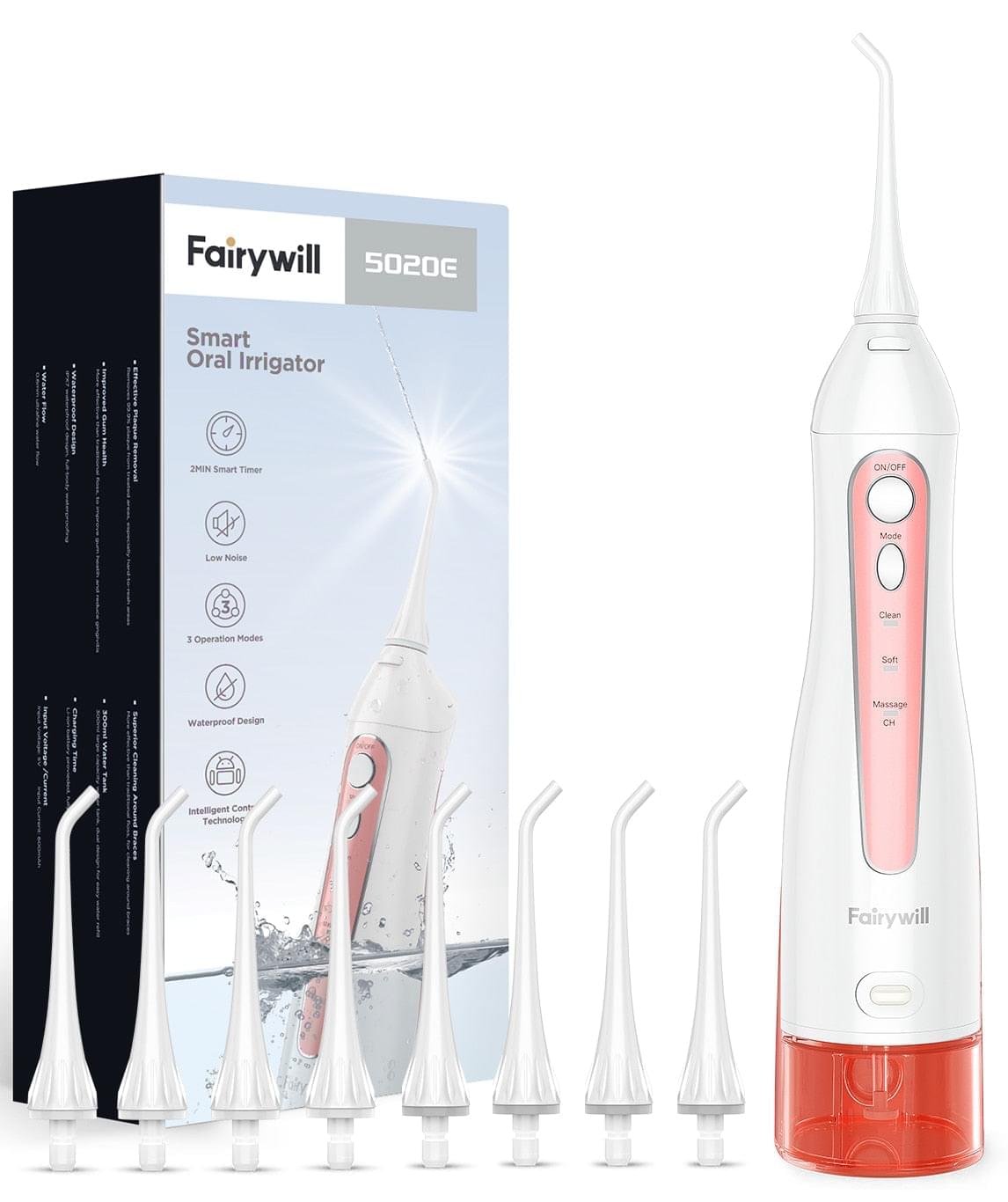 smart oral irrigator fairywill